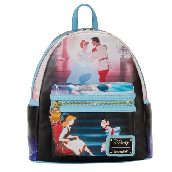 Loungefly Disney Cinderella Princess Scene Mini Backpack - Picture 1 of 6